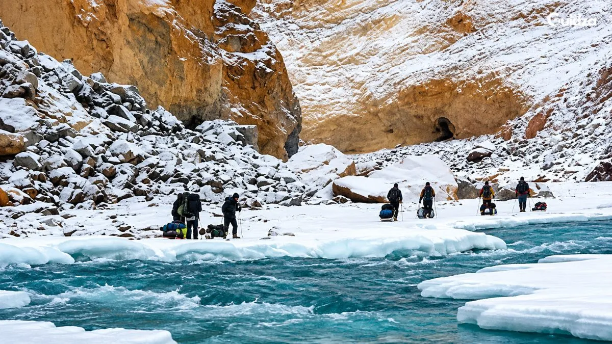 frozen chadar