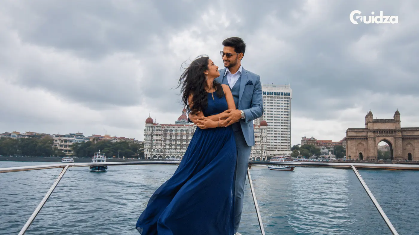 Maharashtra: Private Yacht Proposal Experience at Mumbai Harbour with Transportation 1