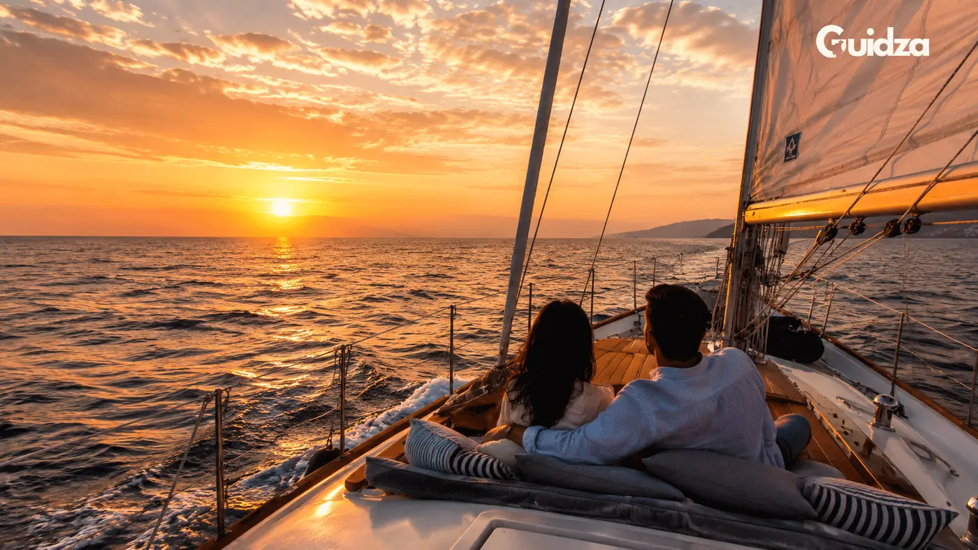 Maharashtra: Private Sailing & Champagne Sunset Experience with Transfers 1