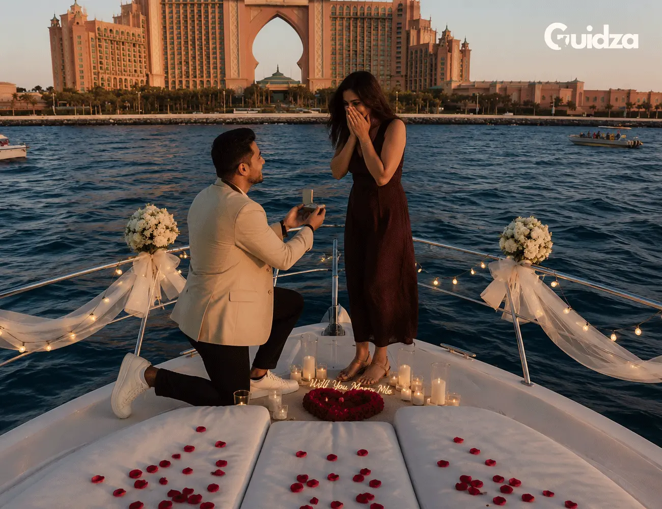 Maharashtra: Private Yacht Proposal Experience at Mumbai Harbour with Transportation 2