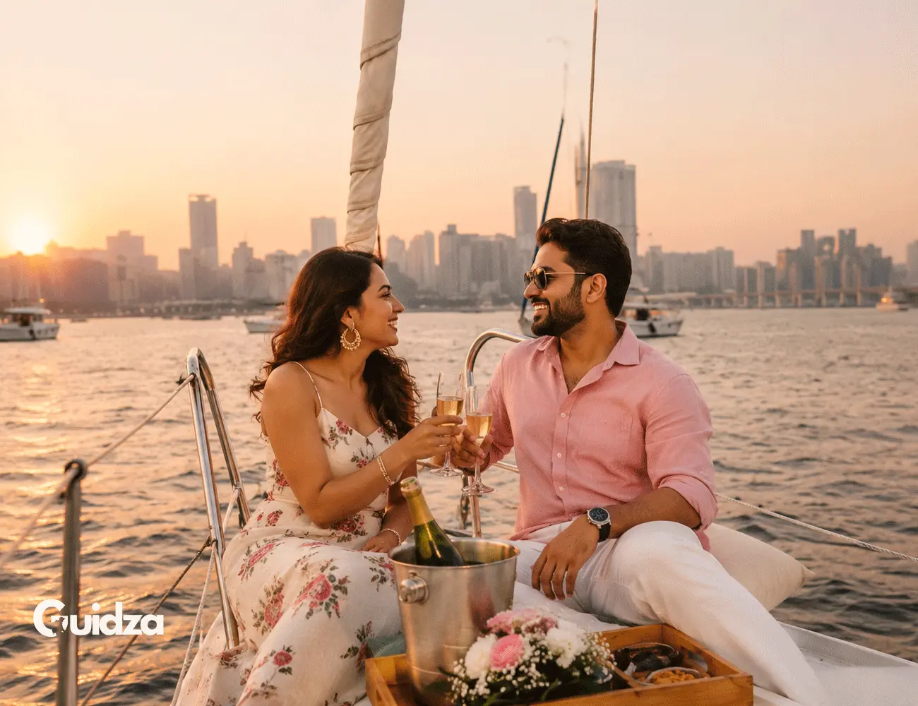 Maharashtra: Private Yacht Proposal Experience at Mumbai Harbour with Transportation 5