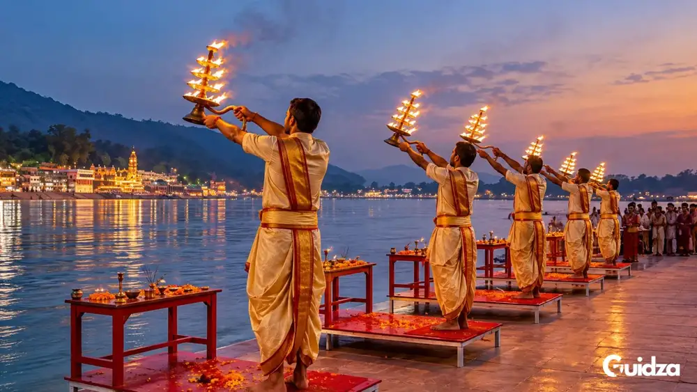 Uttarakhand: Ganga Aarti at Triveni Ghat with Transfers 1