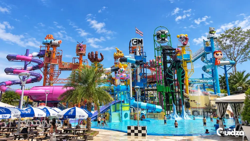 Pattaya: Columbia Pictures Aquaverse Family Water Park Experience with Transfers 1