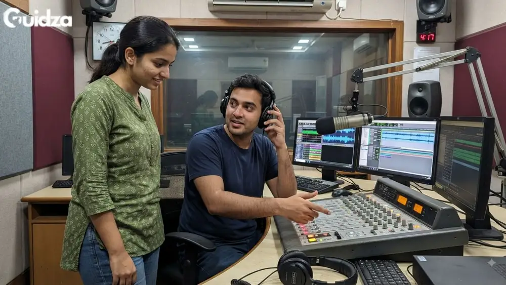 Maharashtra: Radio Station Live Show Experience with Transfers 1