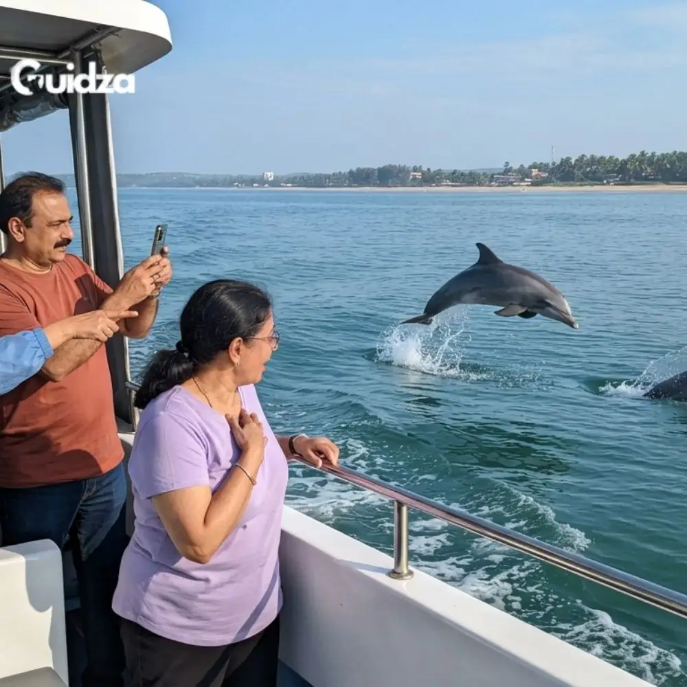 Goa: Dolphin Spotting with Transfers 3