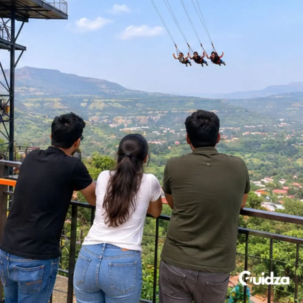 Maharashtra: 100-ft Swoop Swing Adventure at Della Adventure Park with Transfers 4