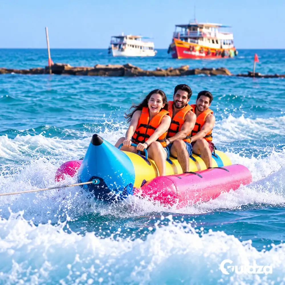 Gujarat: Mandvi Beach Banana Ride Experience with Transfers 4