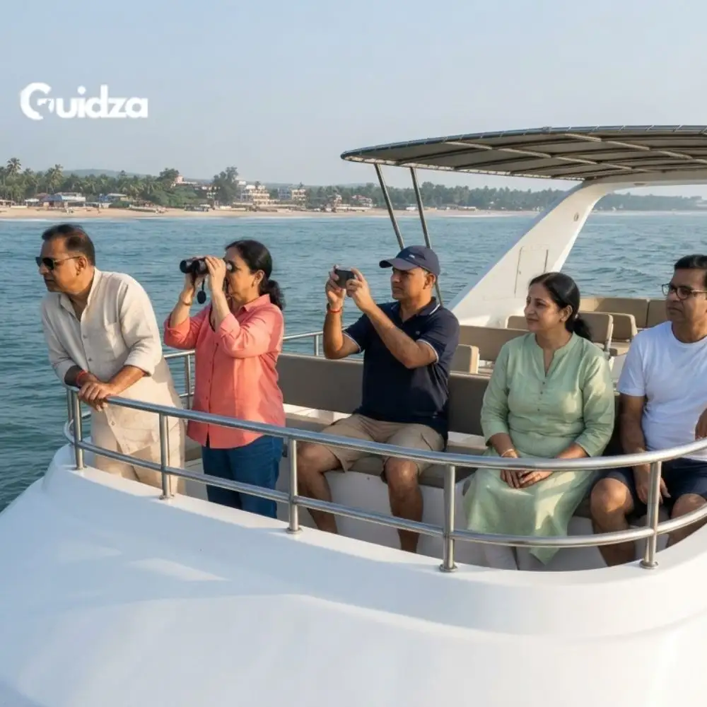 Goa: Dolphin Spotting with Transfers 4