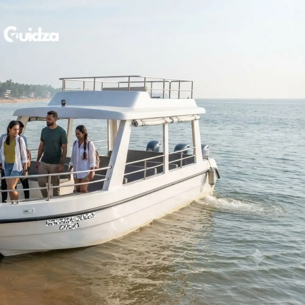 Goa: Dolphin Spotting with Transfers 5