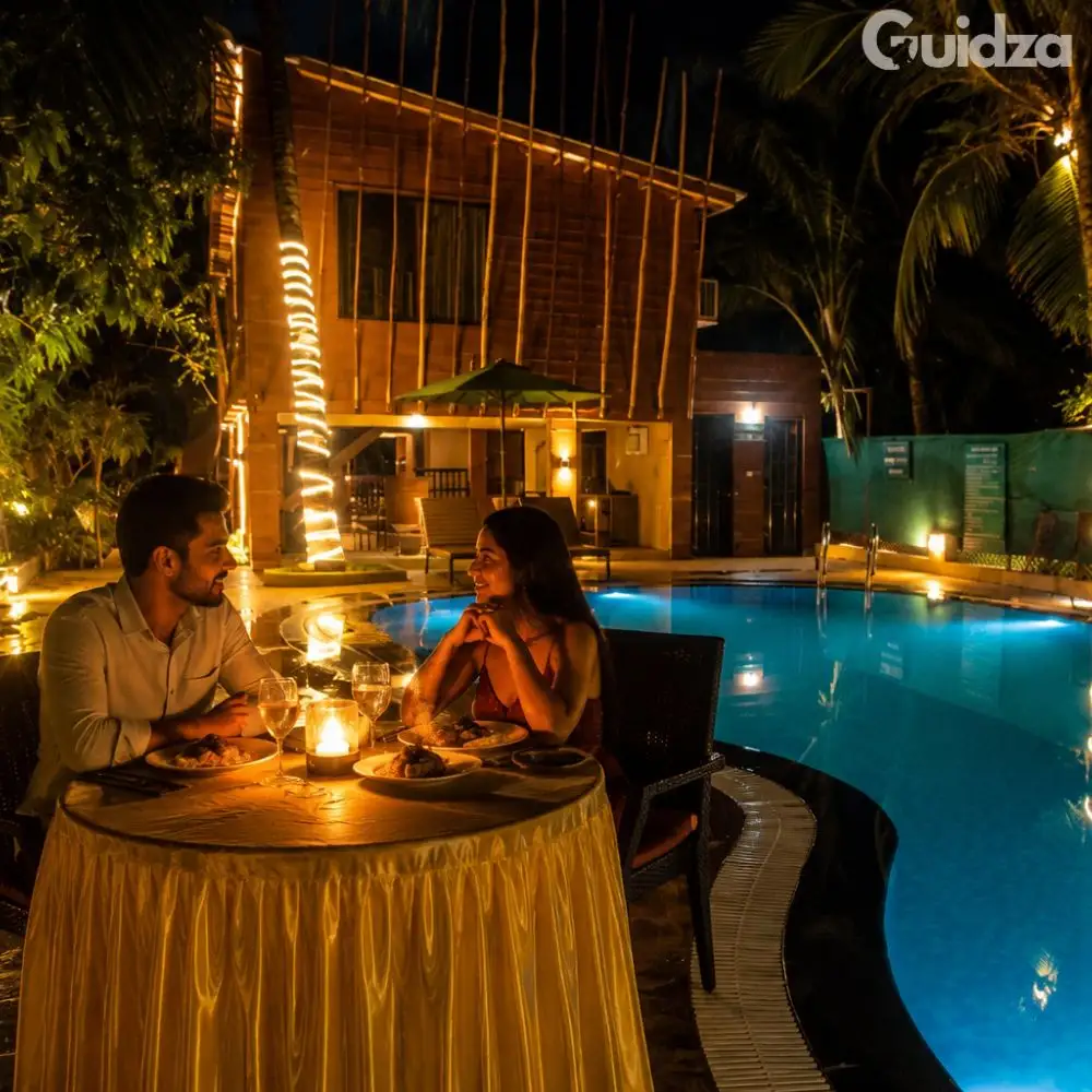 Maharashtra: Alibaug Coconut Beach Farm 1-Night Couple Beach Stay with Transfers 3