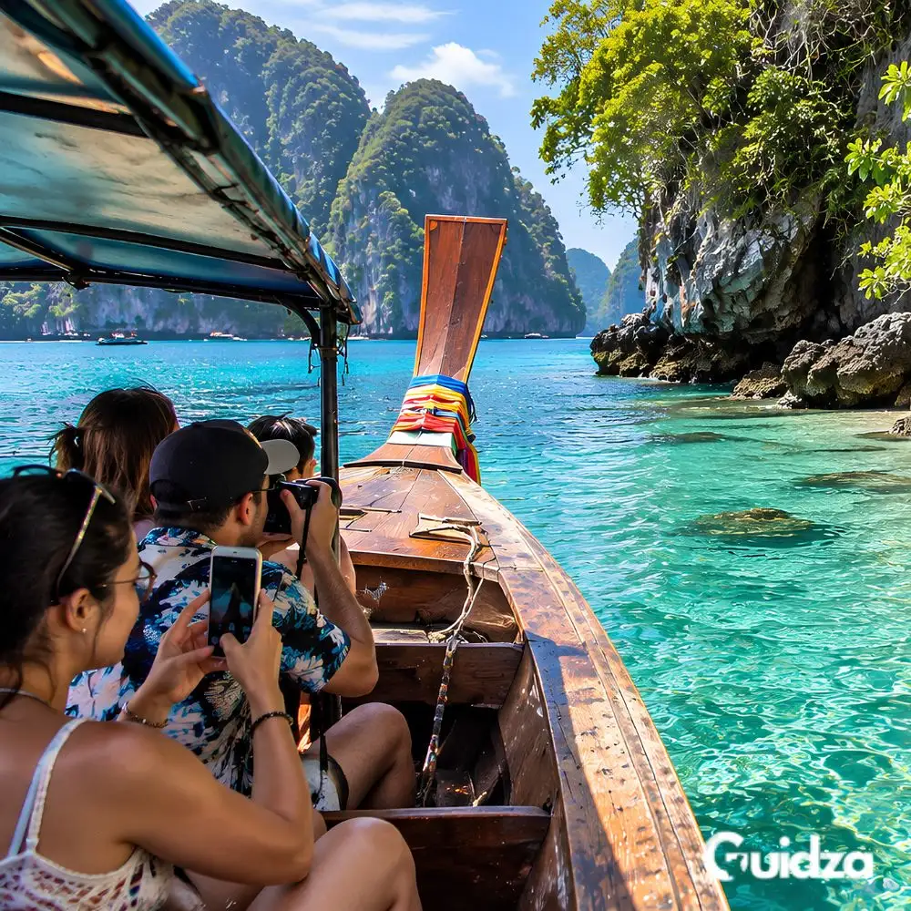 Phuket: Phi Phi Islands Longtail Boat Tour with Transfer 4