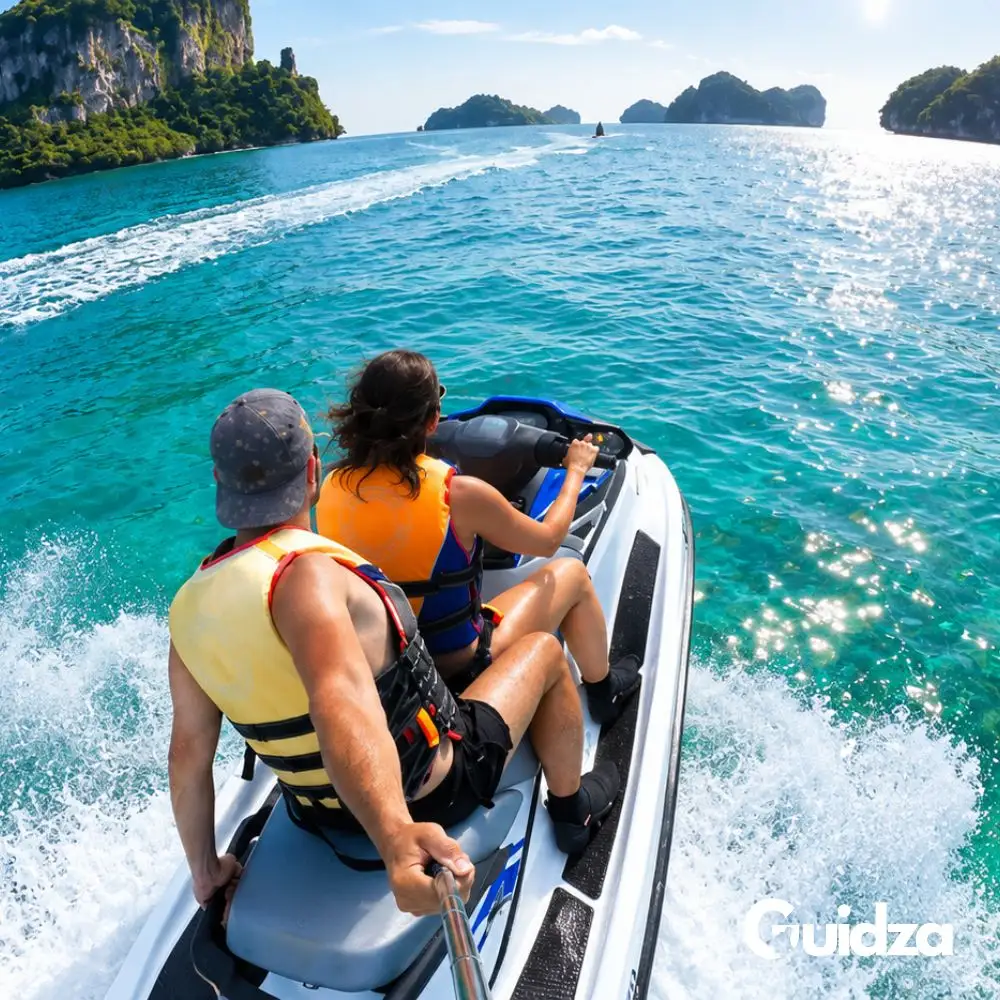 Malaysia: Langkawi Southern Islands Jet Ski Adventure with Transfers 2