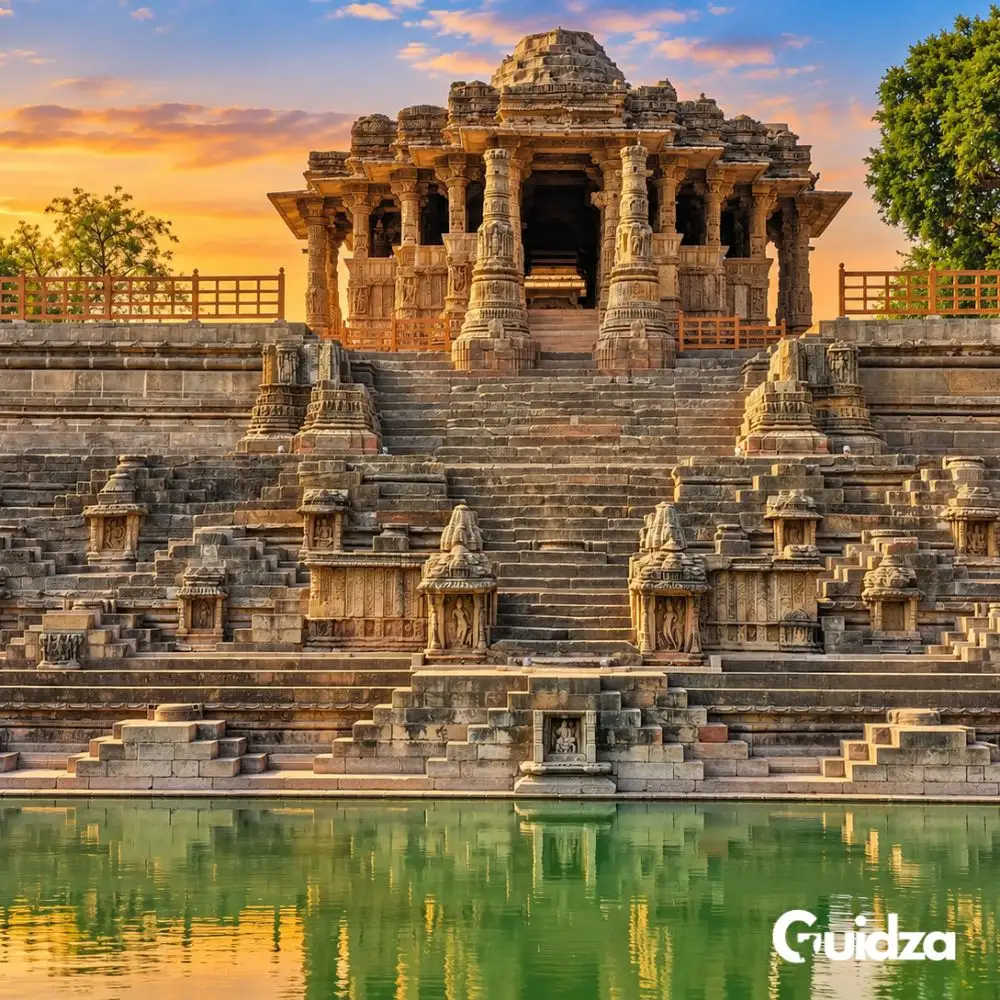 Gujarat: Modhera Sun Temple Architecture Tour with Transfers 3