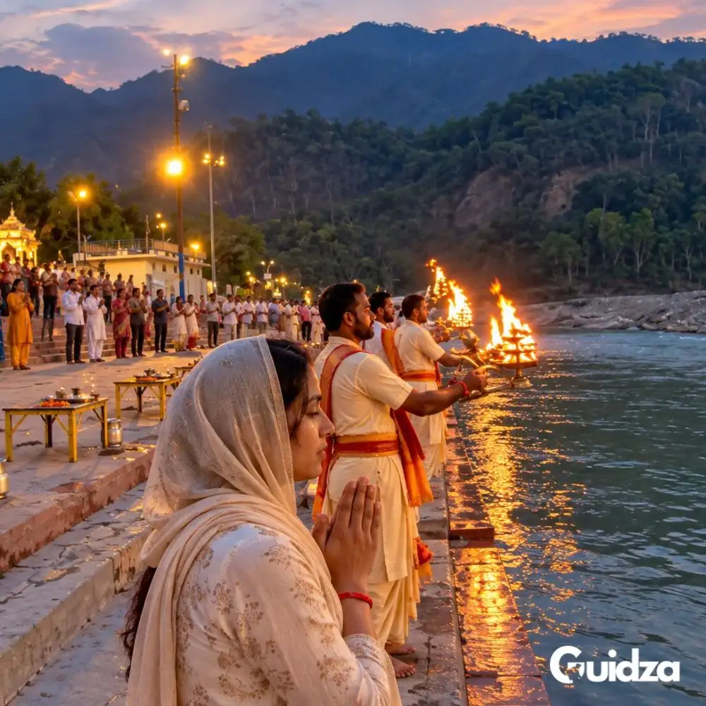 Uttarakhand: Ganga Aarti at Triveni Ghat with Transfers 4