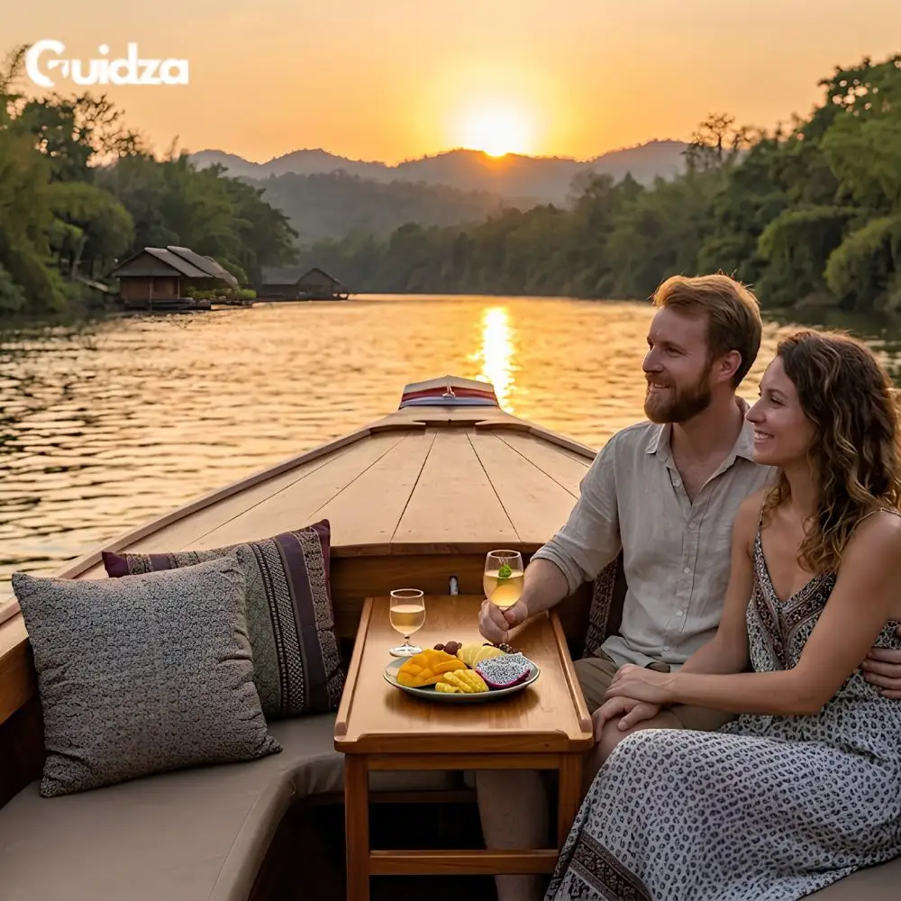 Kanchanaburi: River Kwai Sunset Cruise with Transfers 5