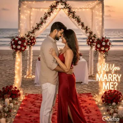 Goa: Romantic Beach Proposal Setup Experience with Transfers 4